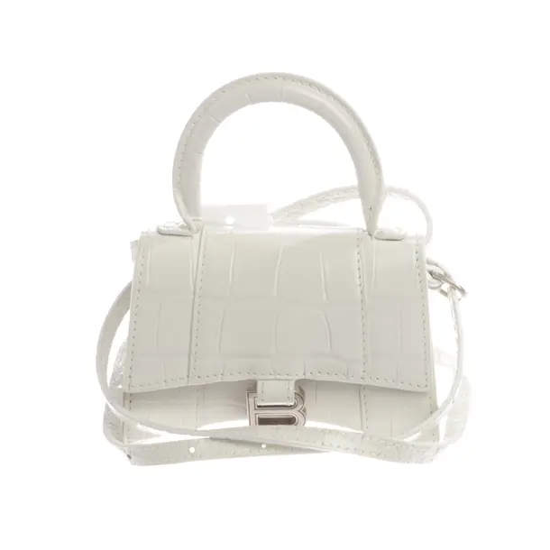Borsa da sera, in Bianco, Pelle, Balenciaga