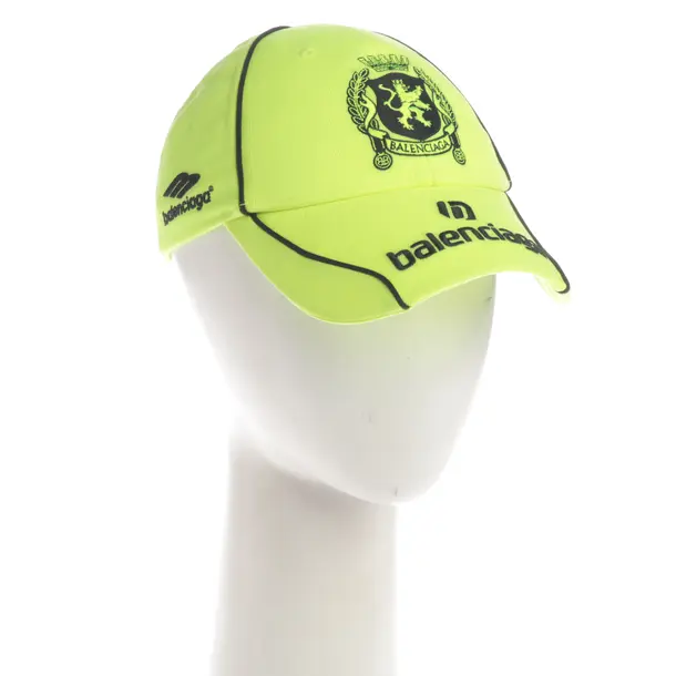 Cappello, in Giallo neon, Cotone, Balenciaga