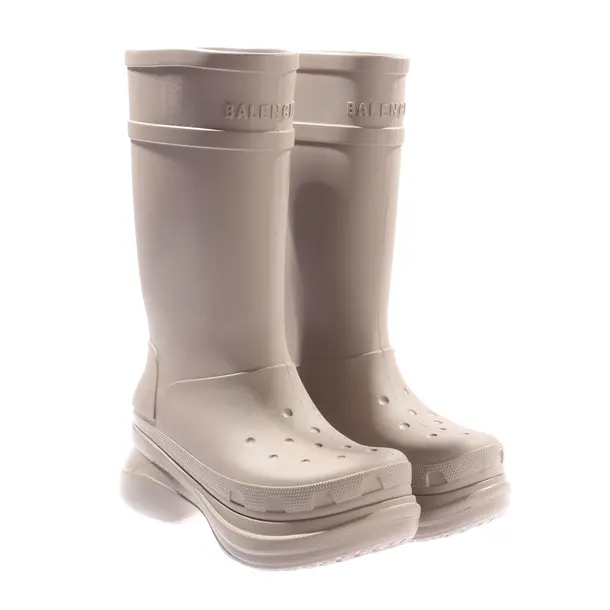 Gummistiefel, in Beige, Balenciaga