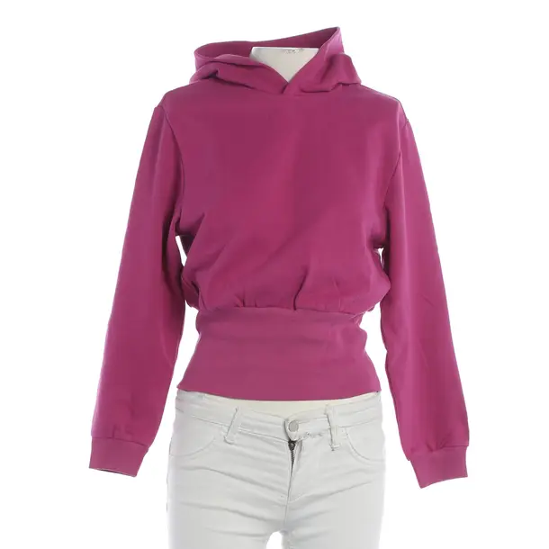 Hoodie, in Fuchsia, Cotton, Balenciaga