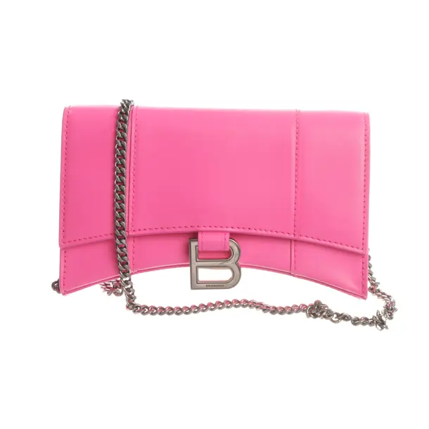 Abendtasche, in Rosa, Leder, Balenciaga