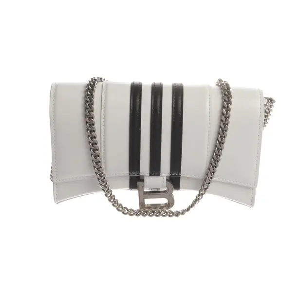 Handbag, in White, Leather, Balenciaga