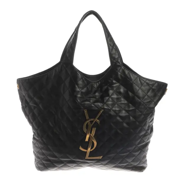 Shopper, in Schwarz, Leder, Saint Laurent