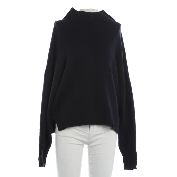Jumper, in Navy, Cashmere, 0039 Italy