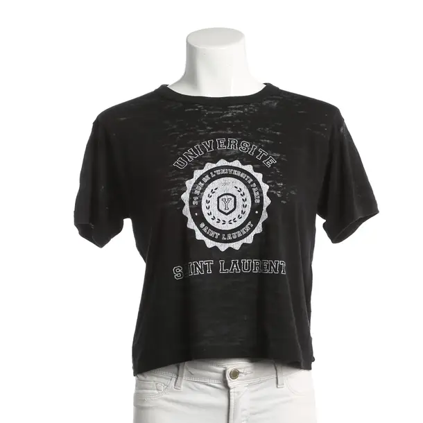 Camicia, in Nero, Cotone, Saint Laurent