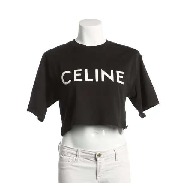Shirt, in Schwarz, Baumwolle, Céline
