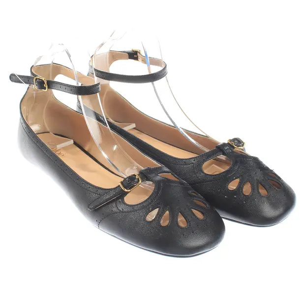Ballet Flats, in Black, Chloé