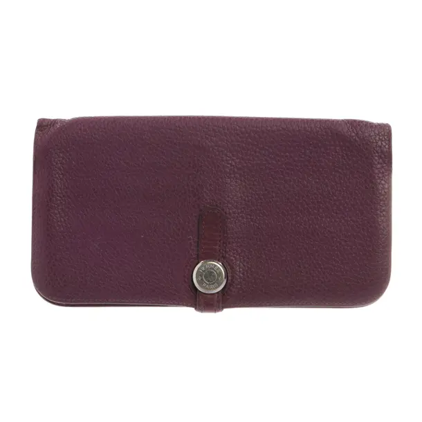 Wallet, in Purple, Leather, Hermès