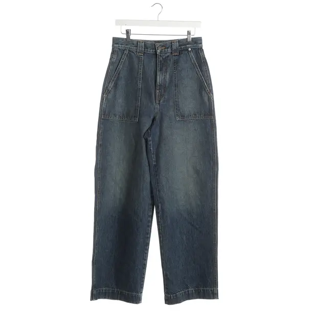 Jeans slim fit, in Marina Militare, Cotone, Khaite