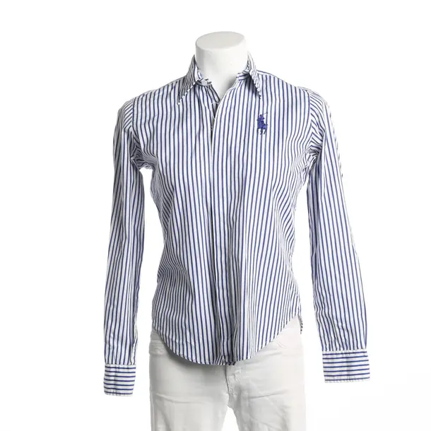 Bluse, in Blau, Baumwolle, Polo Ralph Lauren