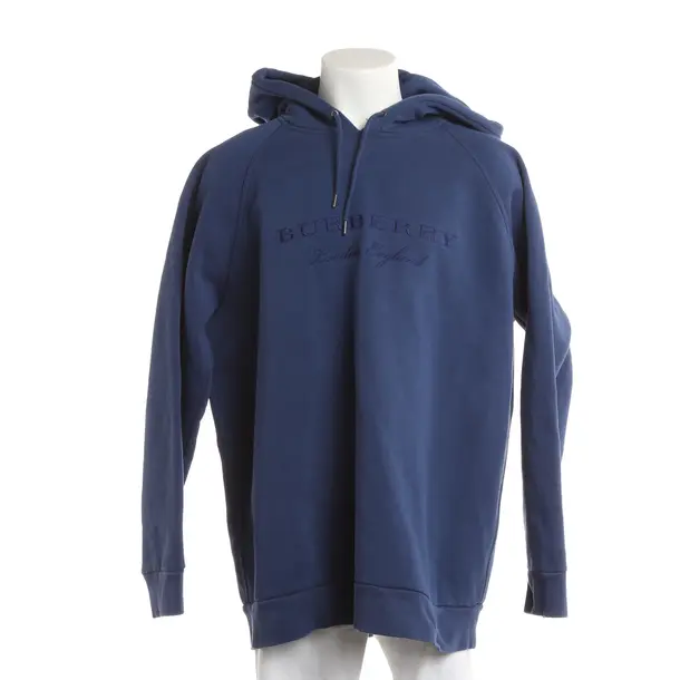 Hoodie, in Blue, Cotton, Burberry