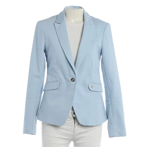 Blazer, in Light Blue, Cotton, Mos Mosh