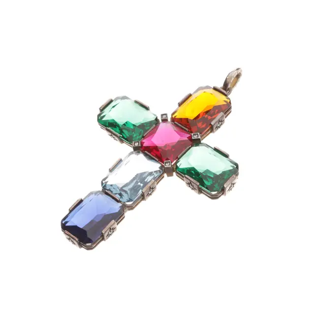 Anhänger, in Mehrfarbig, 925er Sterling Silber, Thomas Sabo