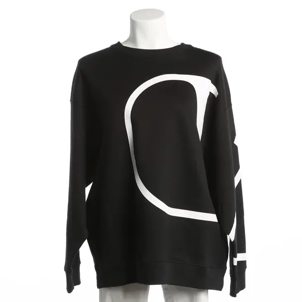 Sweatshirt, in Schwarz, Baumwolle, Valentino