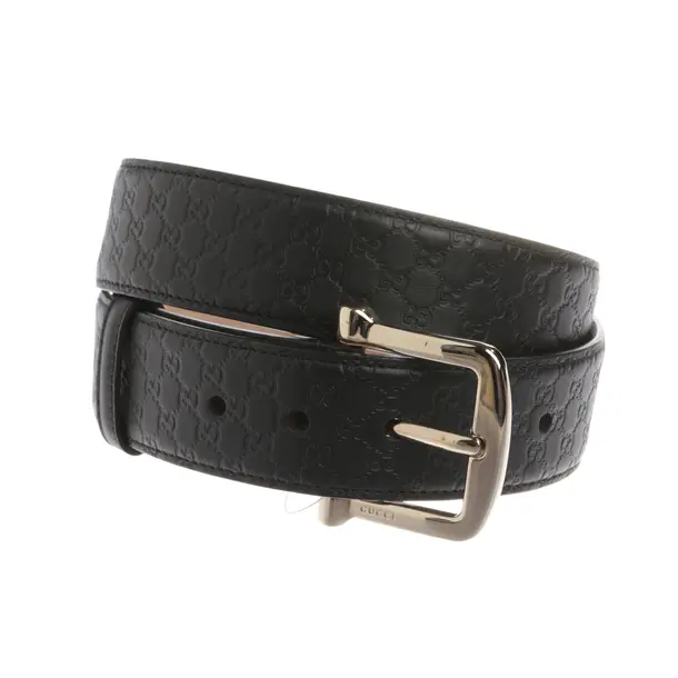 Belt, in Black, Leather, Gucci