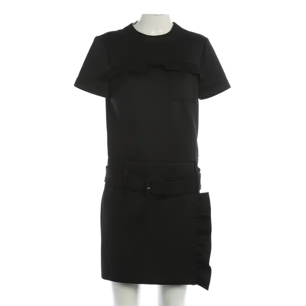 Dress, in Black, Polyester, Prada