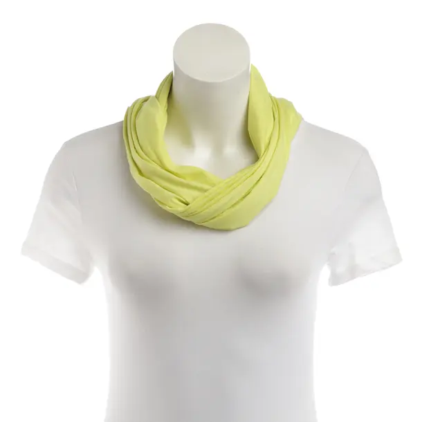 Scarf, in Yellow, Cotton, Marc Cain Sports