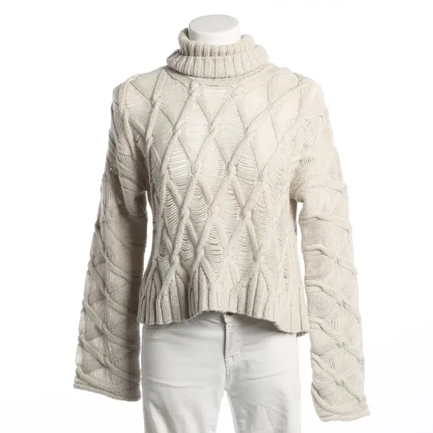 Jumper, in Beige, Wool, Marc Cain