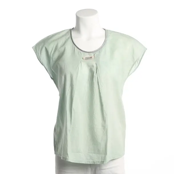Shirt, in Light Green, Silk, Fabiana Filippi