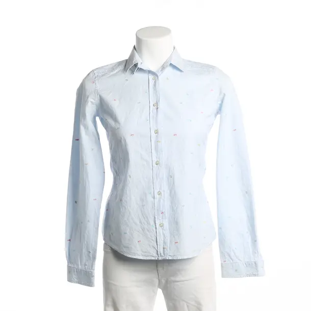 Blouse, in Light Blue, Cotton, Etro