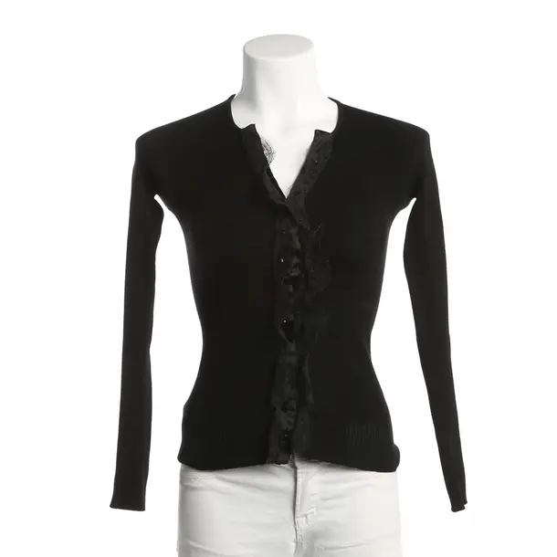 Cardigan, in Black, Cotton, Dolce & Gabbana