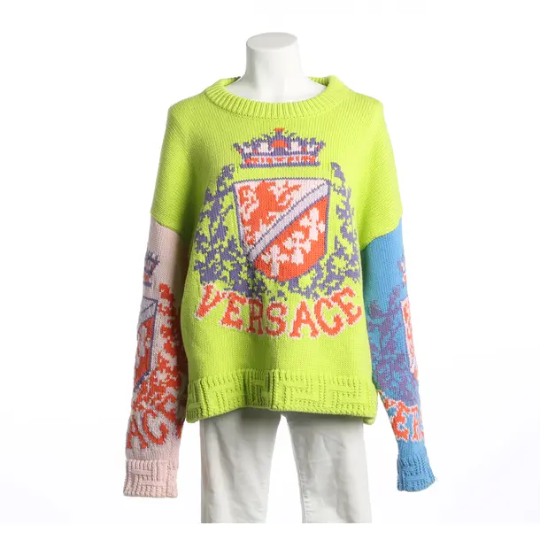 Jumper, in Multicolored, Cotton, Versace