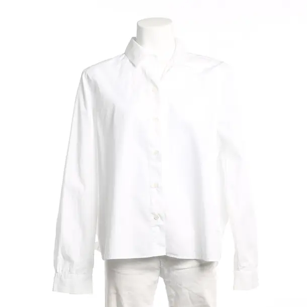 Bluse, in Weiß, Baumwolle, Robert Friedman