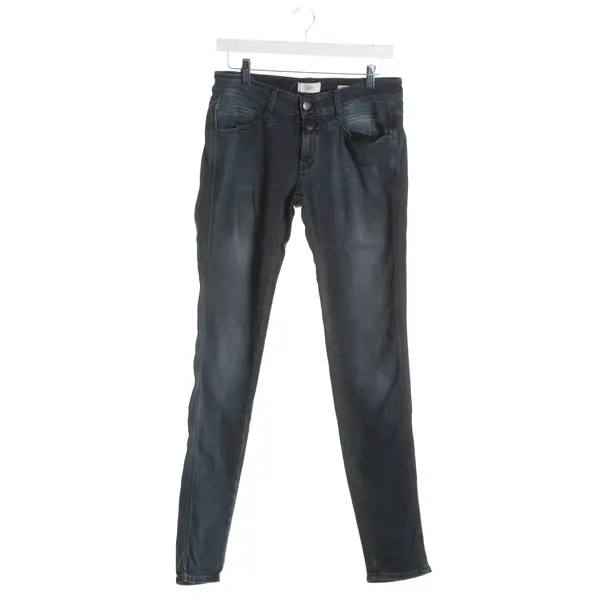 Slim Fit Jeans, in Navy, Cotton, Closed