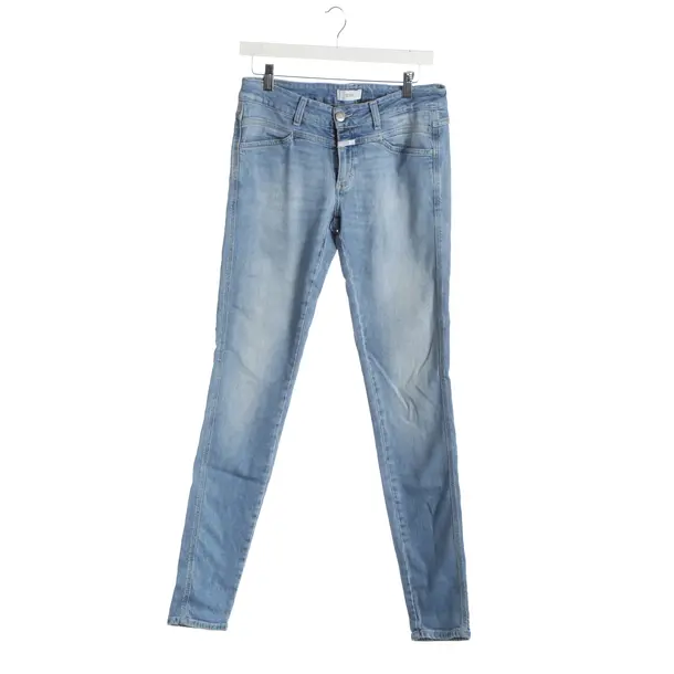 Skinny Jeans, in Blue, Cotton, Closed