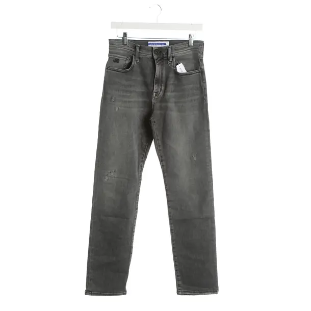 Straight Fit Jeans, in Gray, Cotton, Jacob Cohen