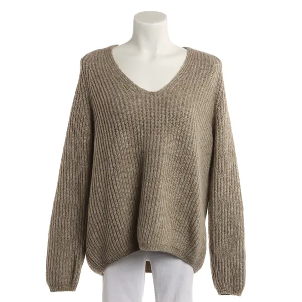 Pullover, in Hellbraun, Polyimid, Closed