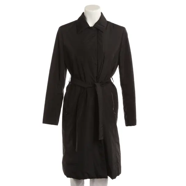 Mid-Season Coat, in Black, Polyamide, Max Mara