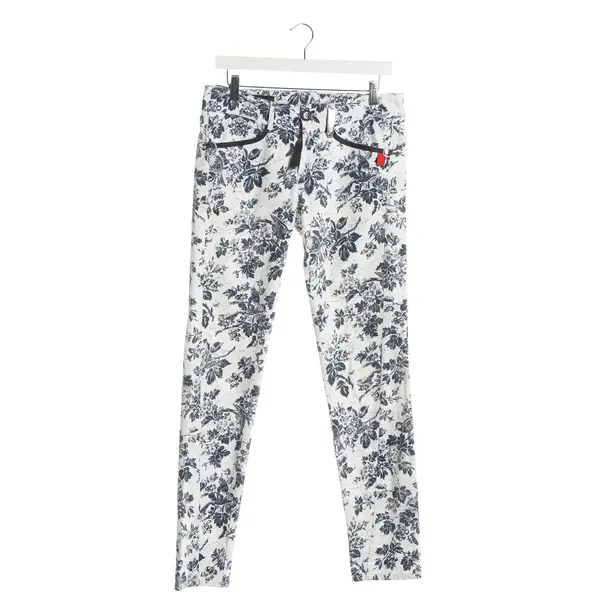 Slim Fit Jeans, in White, Cotton, High Use