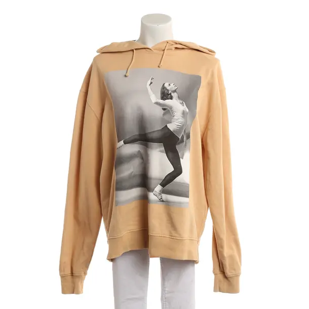 Hoodie, in Peach, Cotton, Acne Studios