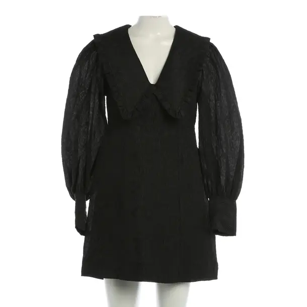 Dress, in Black, Polyester, Ganni