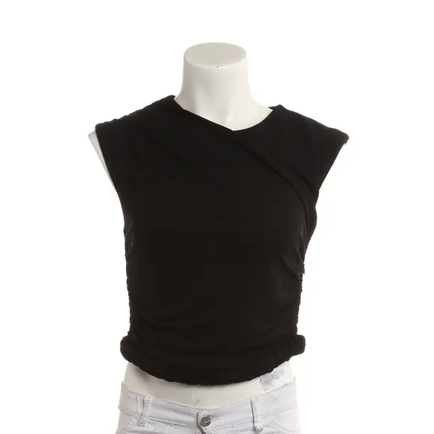 Top, in Black, Viscose, Jonathan Simkhai
