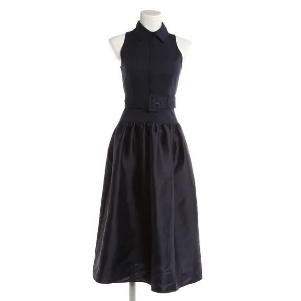 Kleid, in Blau, Polyester, self-portrait