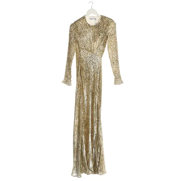 Cocktail Dress, in Gold, Polyester, self-portrait