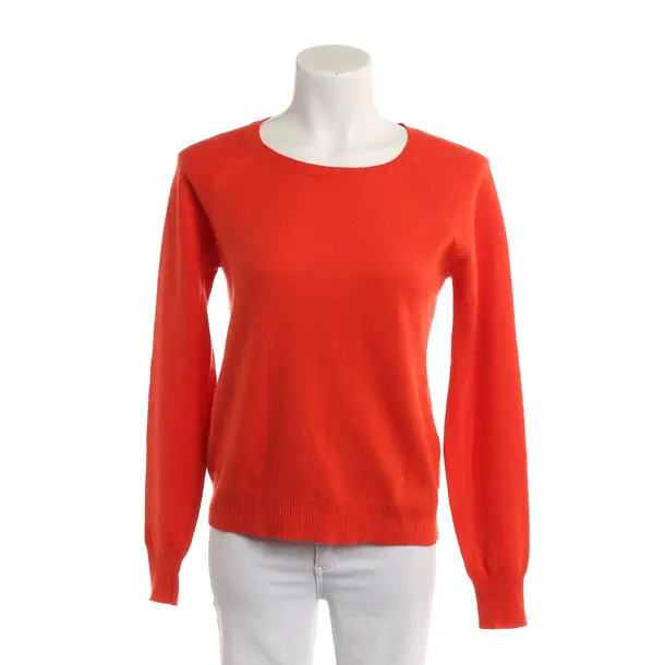 Pullover, in Dunkelorange, Wolle, Closed