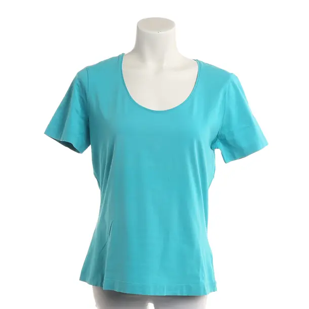 Shirt, in Turquoise, Cotton, Escada