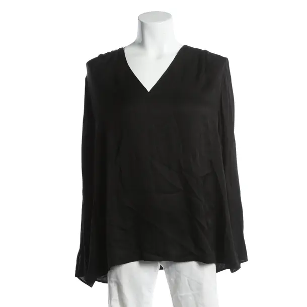 Bluse, in Schwarz, Seide, Hugo Boss