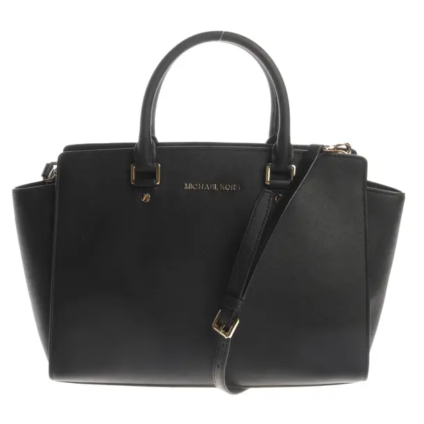 Handbag, in Black, Leather, Michael Kors