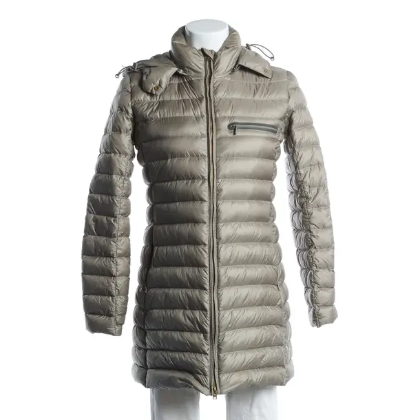 Mid-Season Jacket, in Light Gray, Polyimide, Closed