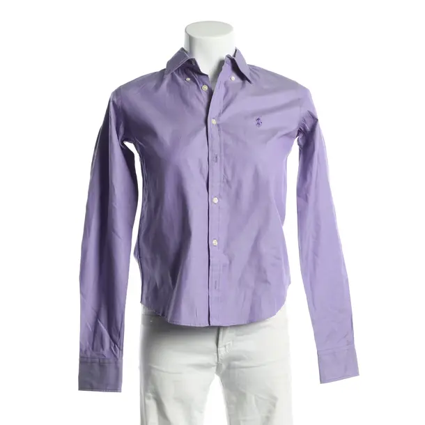 Bluse, in Lila, Baumwolle, Polo Ralph Lauren