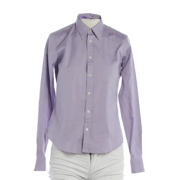 Bluse, in Lila, Baumwolle, Polo Ralph Lauren