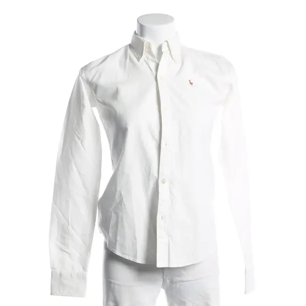 Bluse, in Weiß, Baumwolle, Polo Ralph Lauren