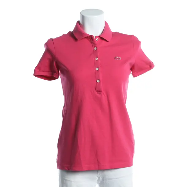 Poloshirt, in Himbeere, Baumwolle, Lacoste