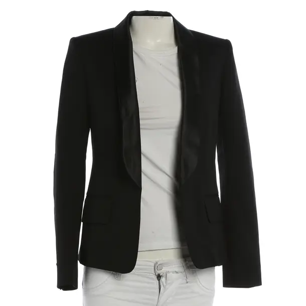 Blazer, in Schwarz, Wolle, Balmain
