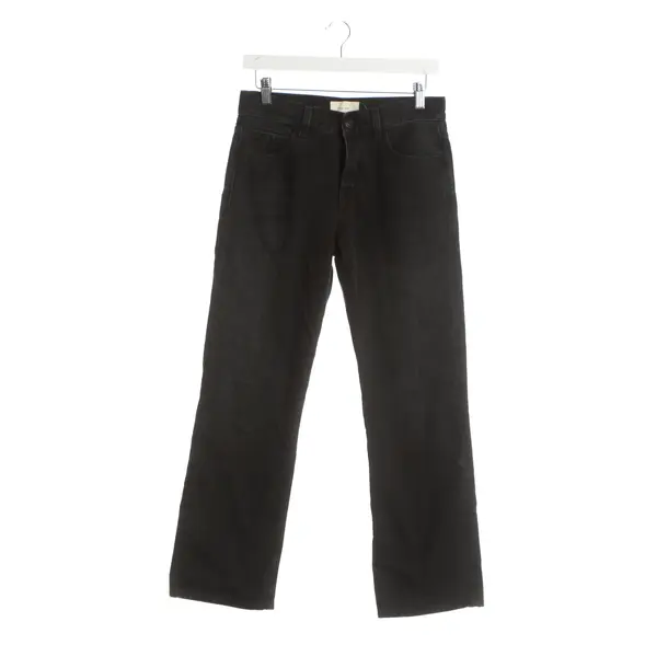 Slim Fit Jeans, in Black, Cotton, The Row