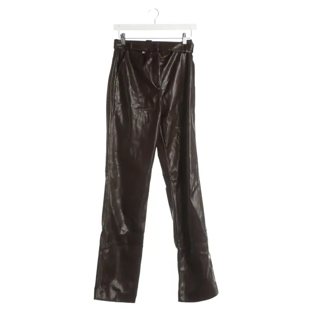 Pants, in Dark Brown, Polyester, Jonathan Simkhai